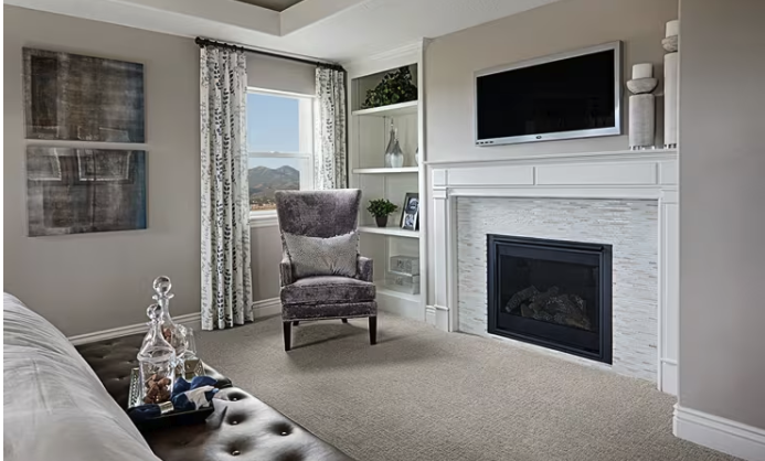 Heatilator wood fireplace