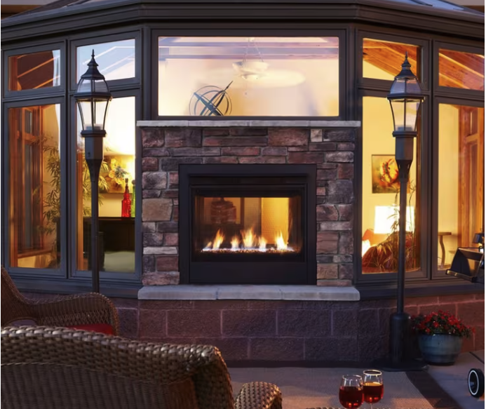 Heatilator outdoor fireplace