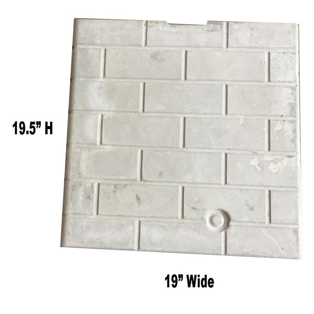 3041104K Left Side Brick 36 Model Fireplace