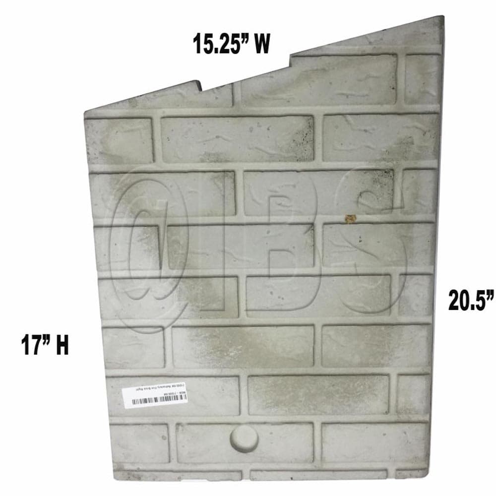 71D0518K Refractory Fire Brick Right