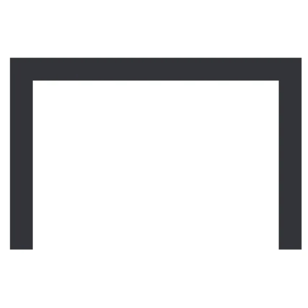 33236MON Small 35" Surround 42" X 29" New Bronze