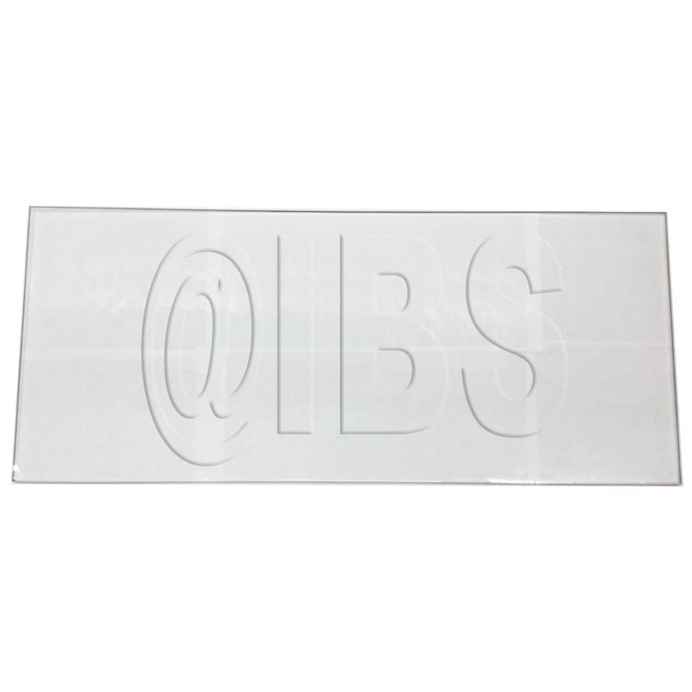 038847 Glass Panel Wh36 8 7/8 X 21 1/32 X 3/16