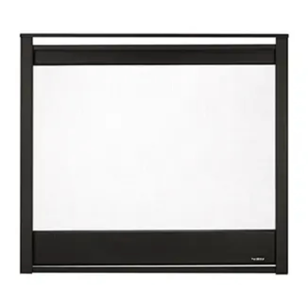 47857MON Corner Firescreen Front Black