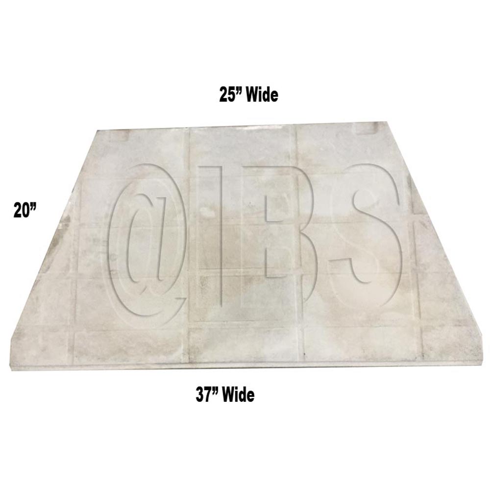 3925122 Hearth Brick Mr/Mrc/G800/Wm42 (MUST SHIP FREIGHT)