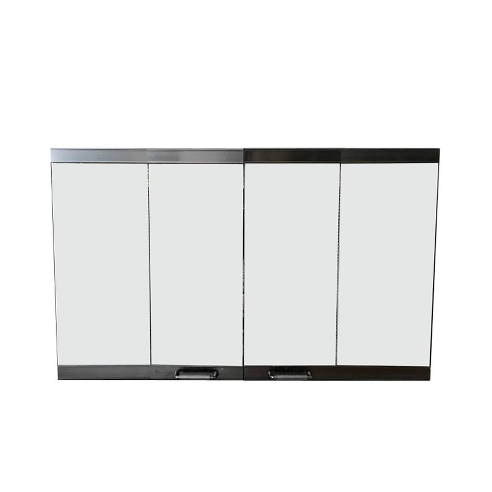 38744MON 42 Bi-Fold Door Set Black