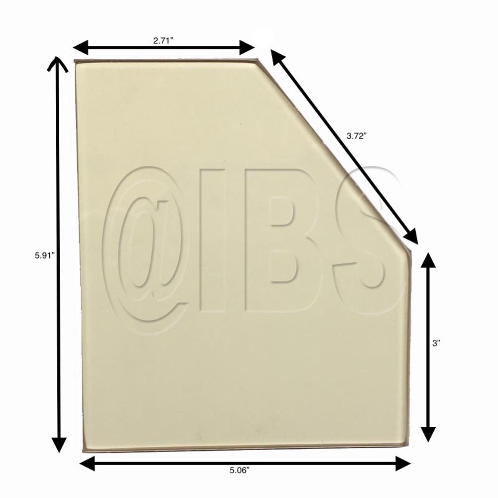 1401136 Glass Res Single Door - VCP