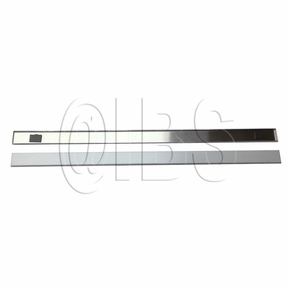 37779MON Piece Glass Trim Pewter