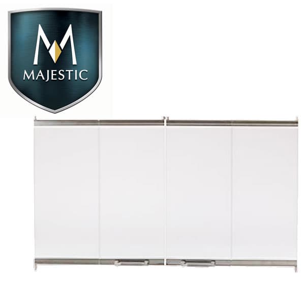 DM1842S Stainless Steel Bi-Fold Glass Doors for 42