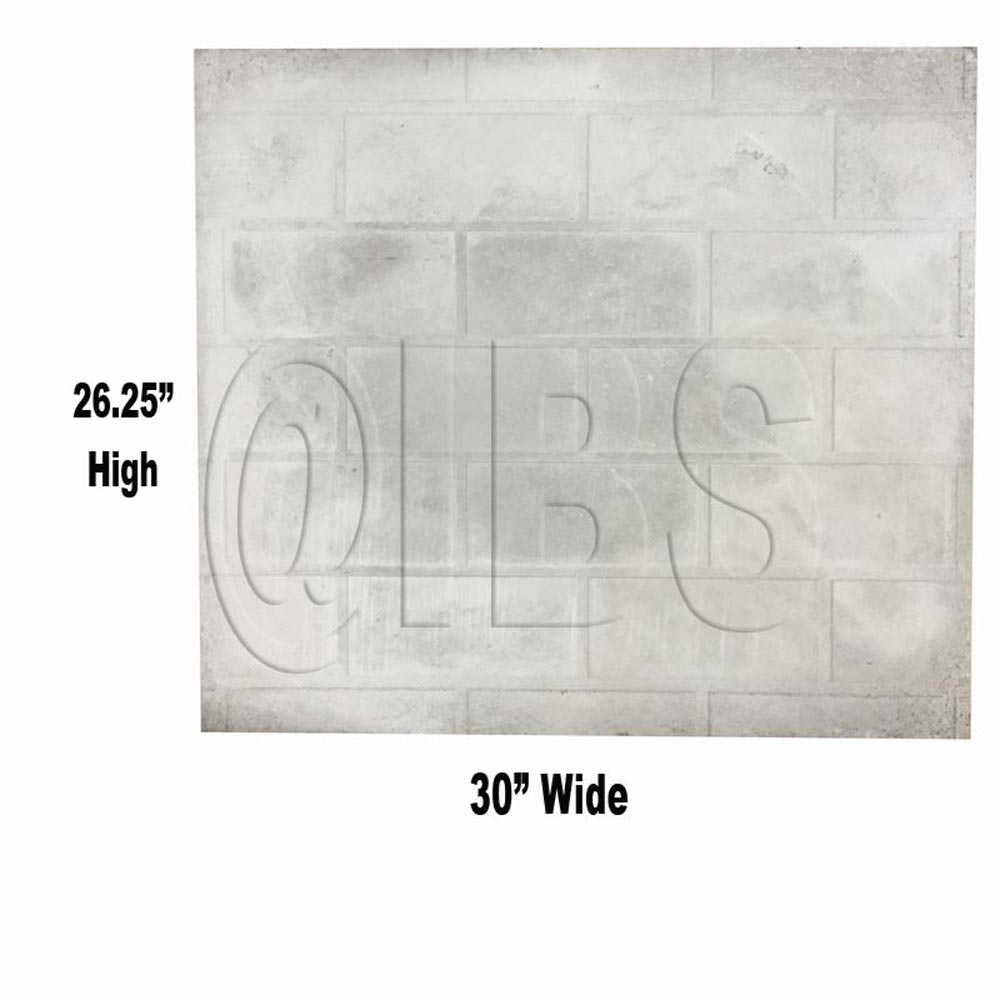 41167MON Back Brick Sh48 (MUST SHIP FREIGHT)