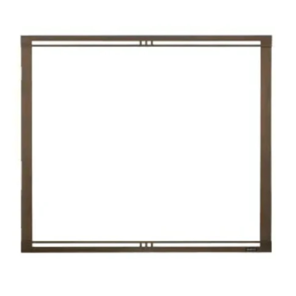 90886MON Firescreen Front, 42" Black