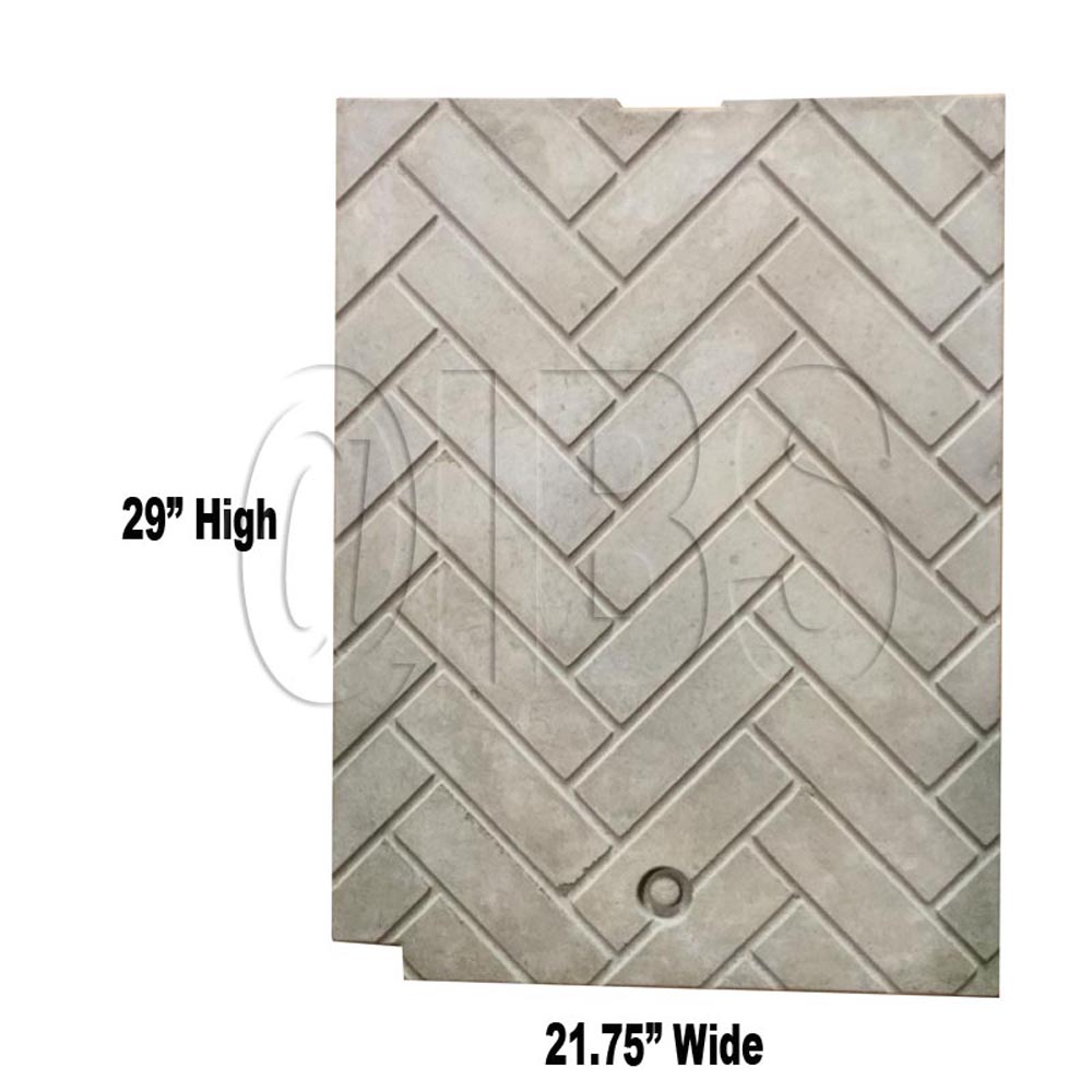 20004154 Shr48 Lt Sidebrick Herringbone