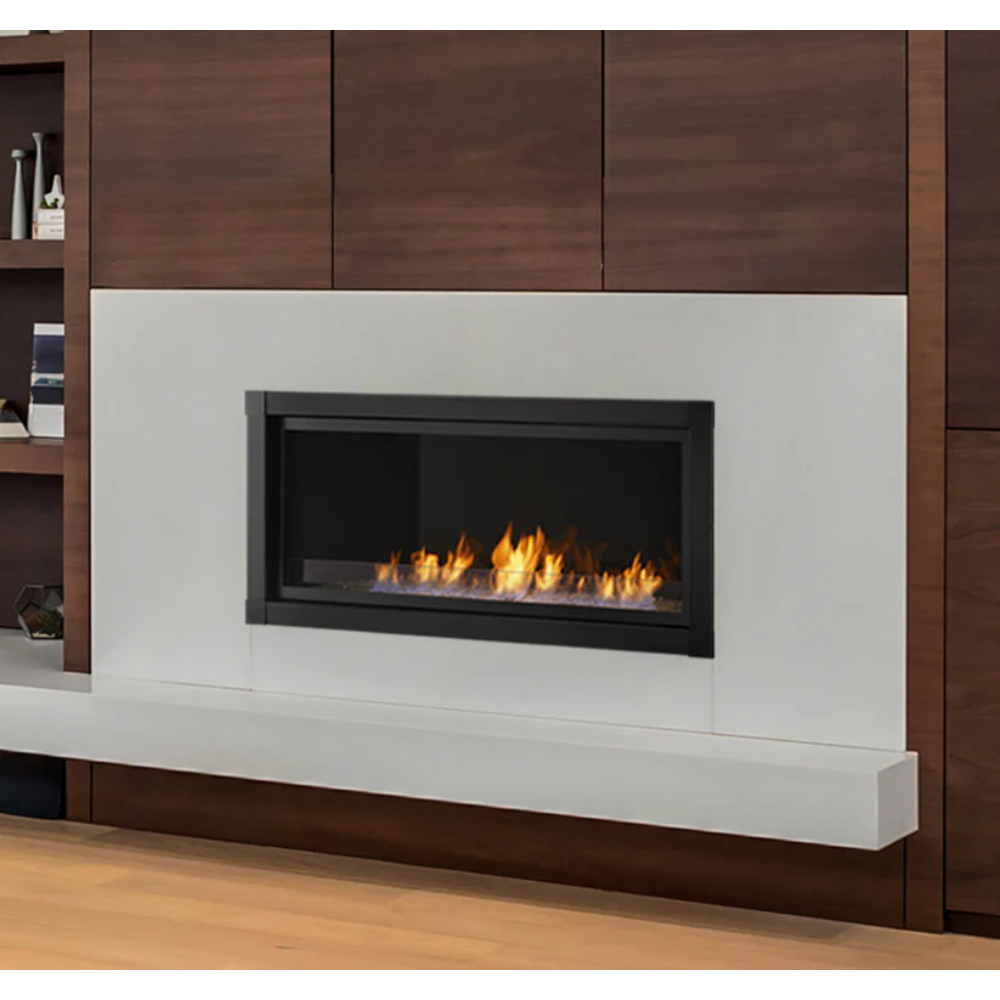 36533MON Artisan 42" Contemporary Satin Black Front