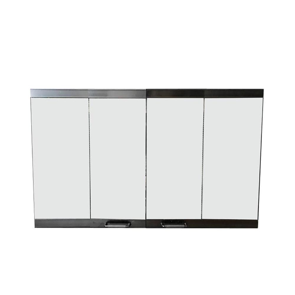 UGD42 42 Bi-Fold Door Set Black