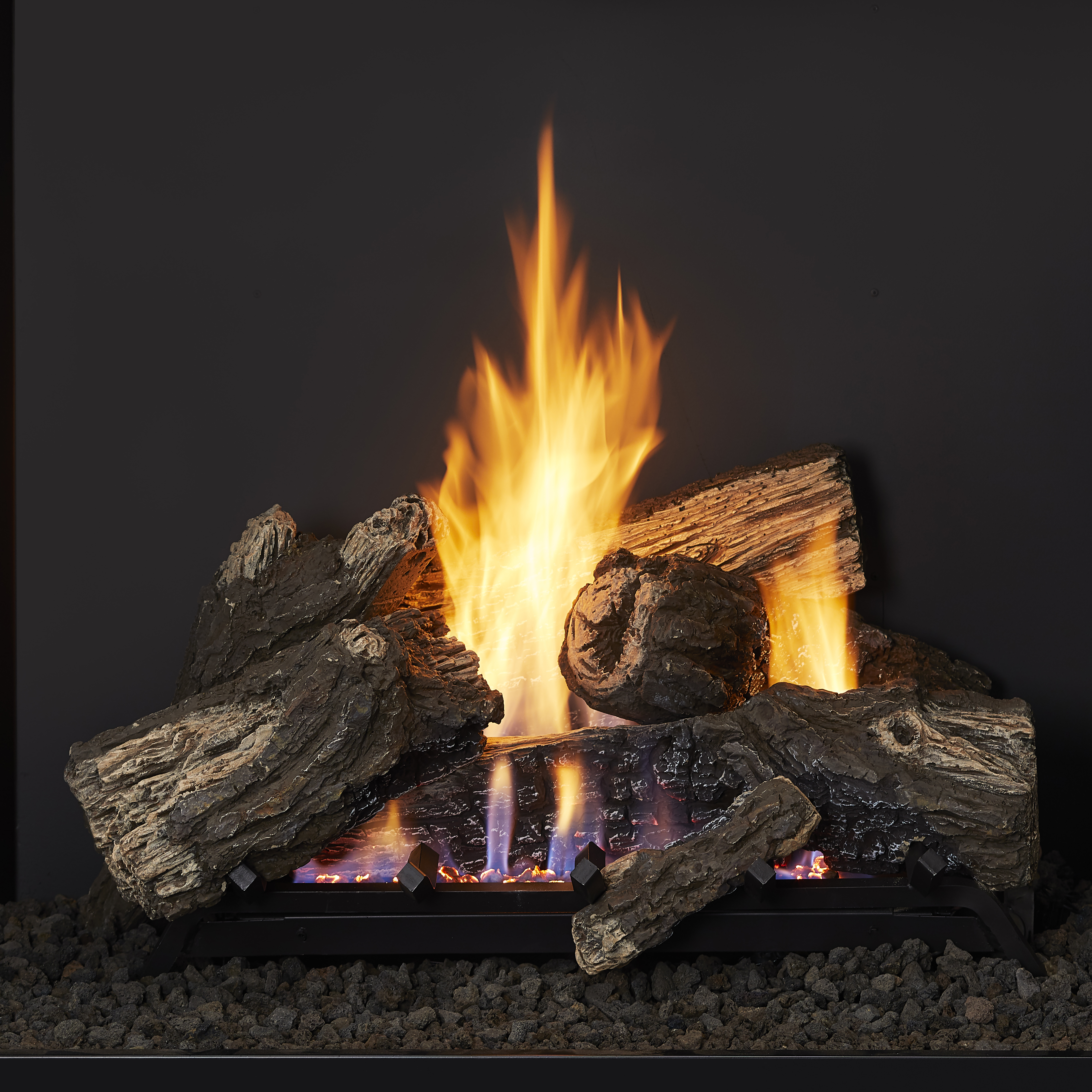 36629MON 27in 8pc Mojo Burncrete Refractory Logset for