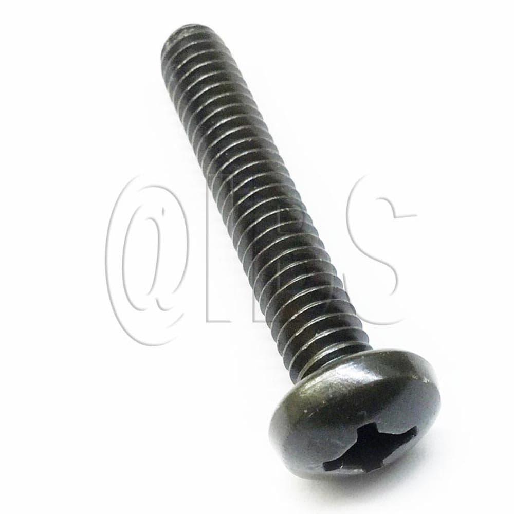 72638MON Screw 1/4 20X1 5 Blk Pan Quad