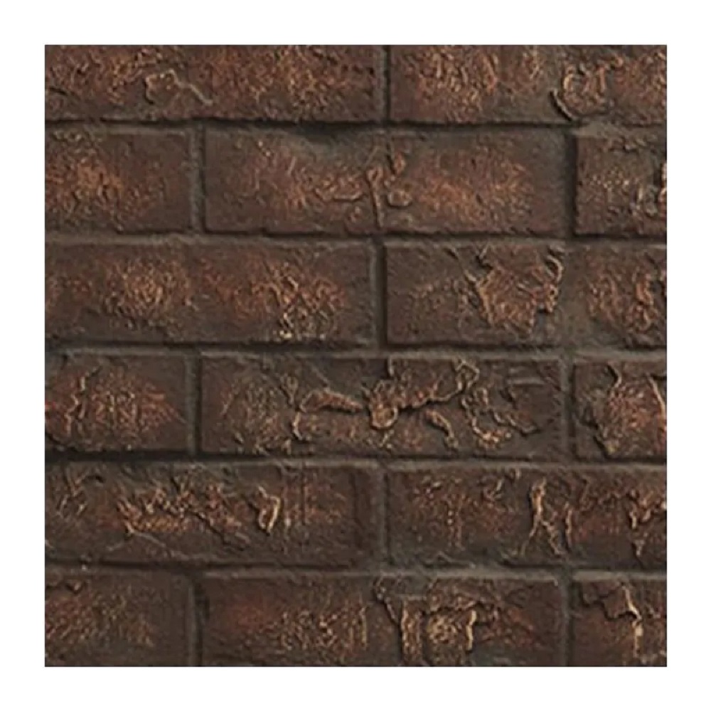 43425MON Brick Interior Panels 32in Cottage Red