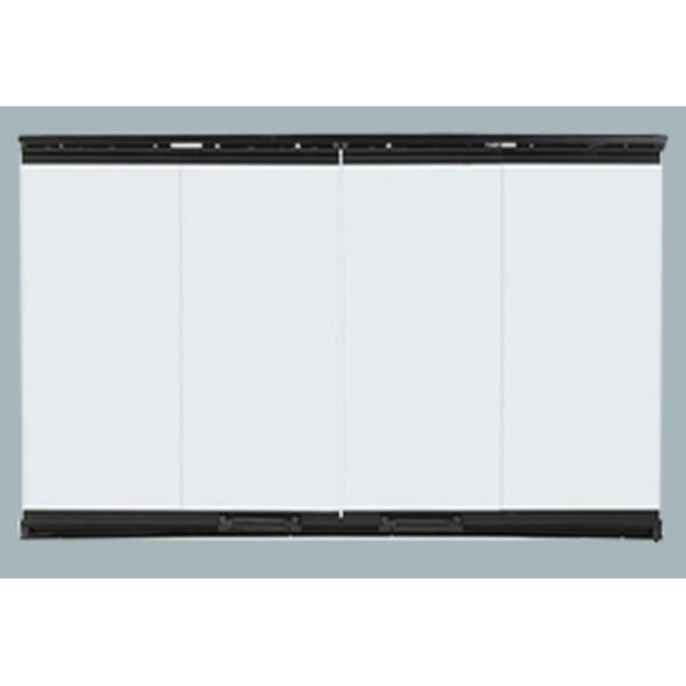 90937MON Glass Bi-Fold Door Black