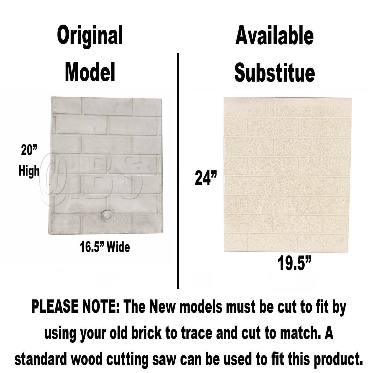 3079147K Side Brick Multi Side Units - DISCONTINUED and Replaced by Available Cut-To-Size Panel