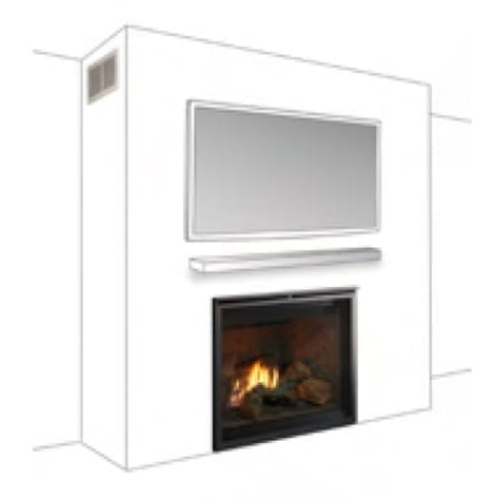 90739MON Passive Heat trim kit