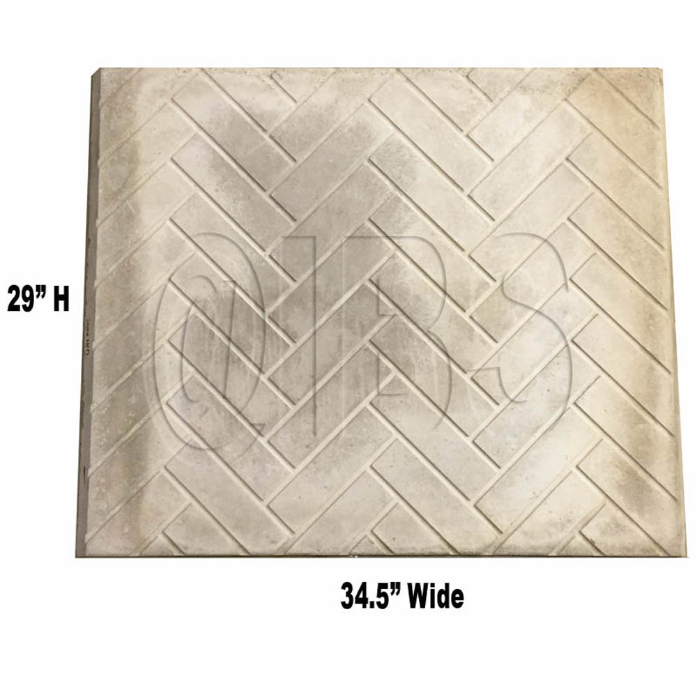 20004147 Shr48 Back Brick Herringbone