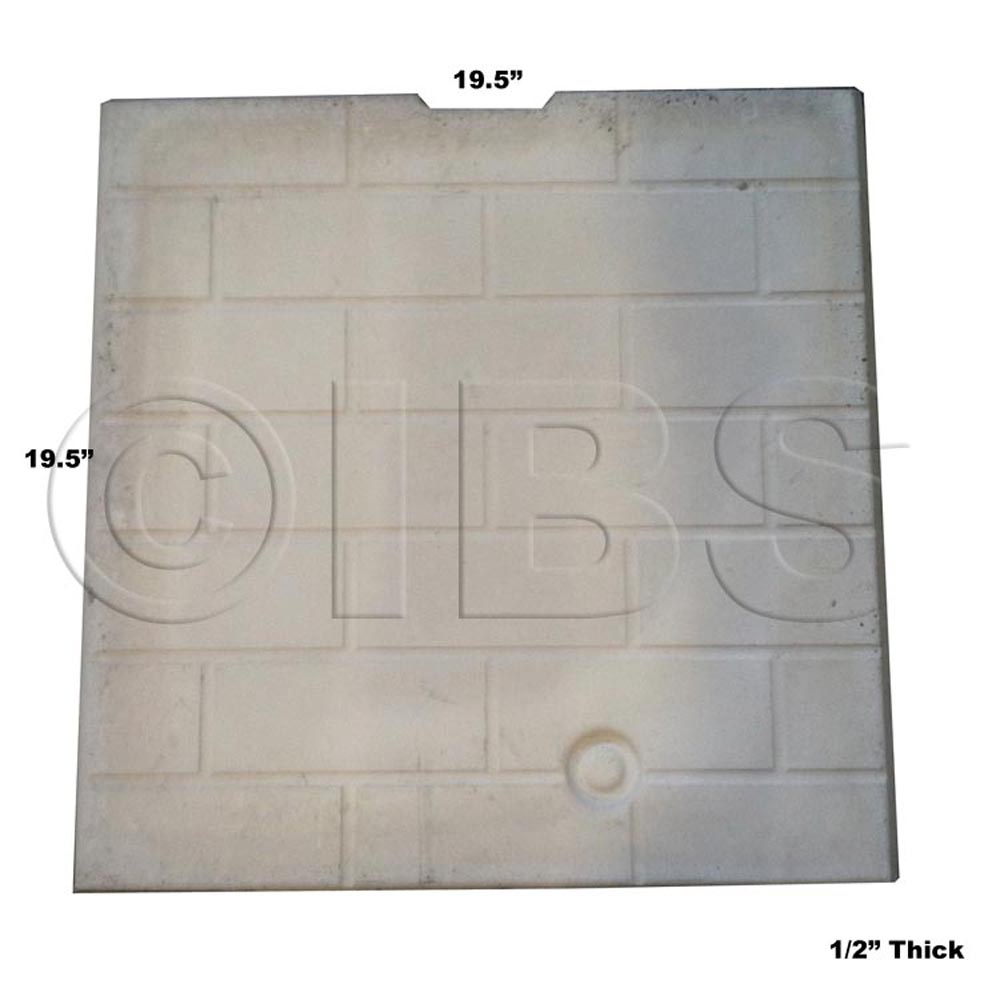3034102 Left Side Brick 42 Model Fireplace