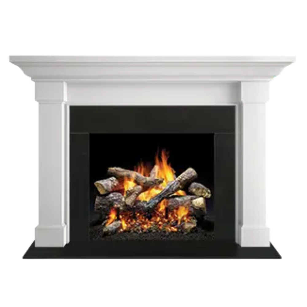 36318MON Kenwood Flush Mantel Primed MDF