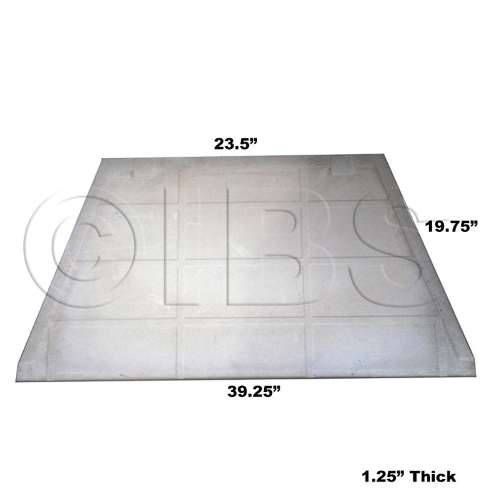 57468MON Hearth Brick 42 Model Fireplace Must Ship Via Freight Truck