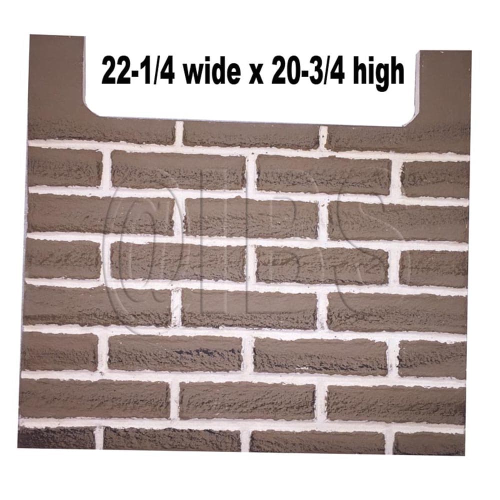 52980MON Firebrick Rear 400Dvb Service