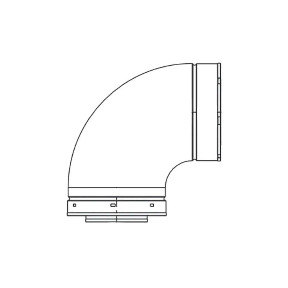 36751MON 90 Degree Elbow (DVP90)