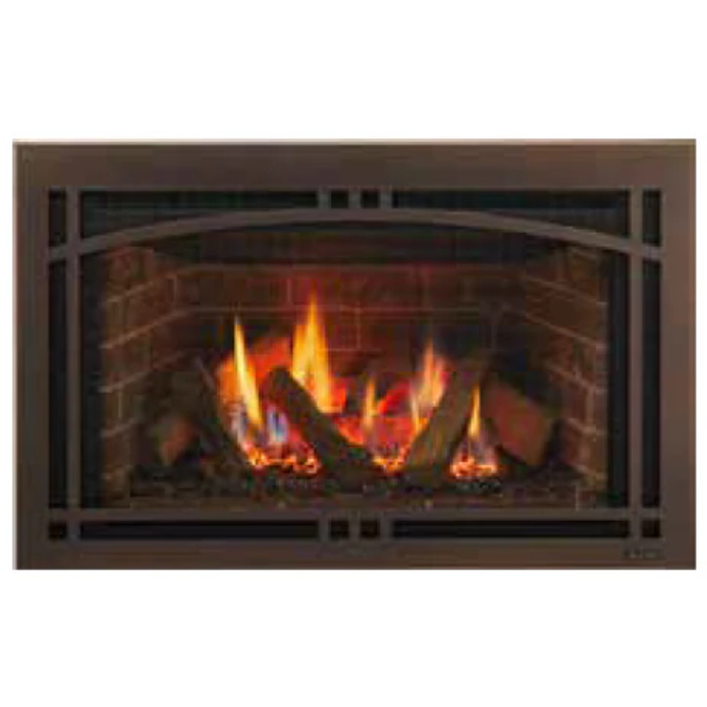 33233MON Contemporary Arch 35" Screen Front New Bronze