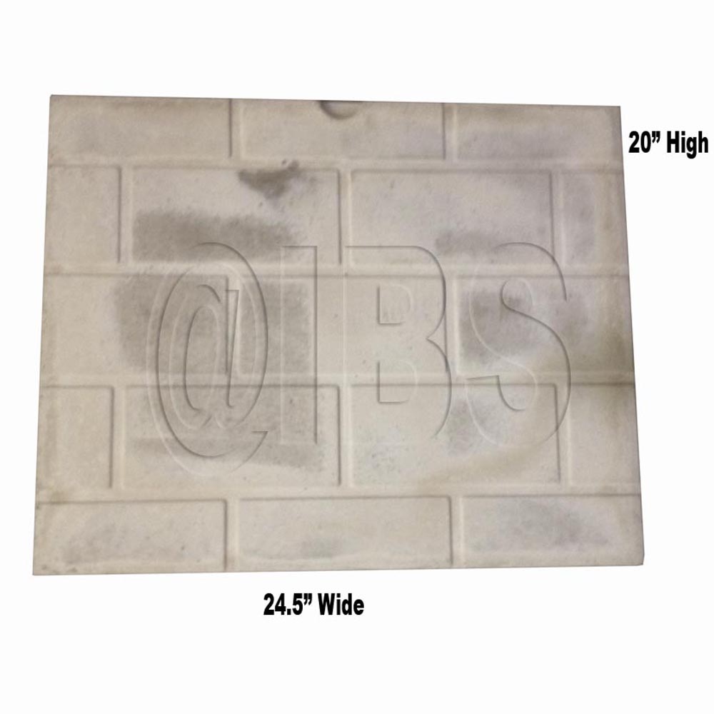 3925123 Back Brick Mr/Mrc42 G800/2000 Discontinued - REPLACED By Cut To Size Panel