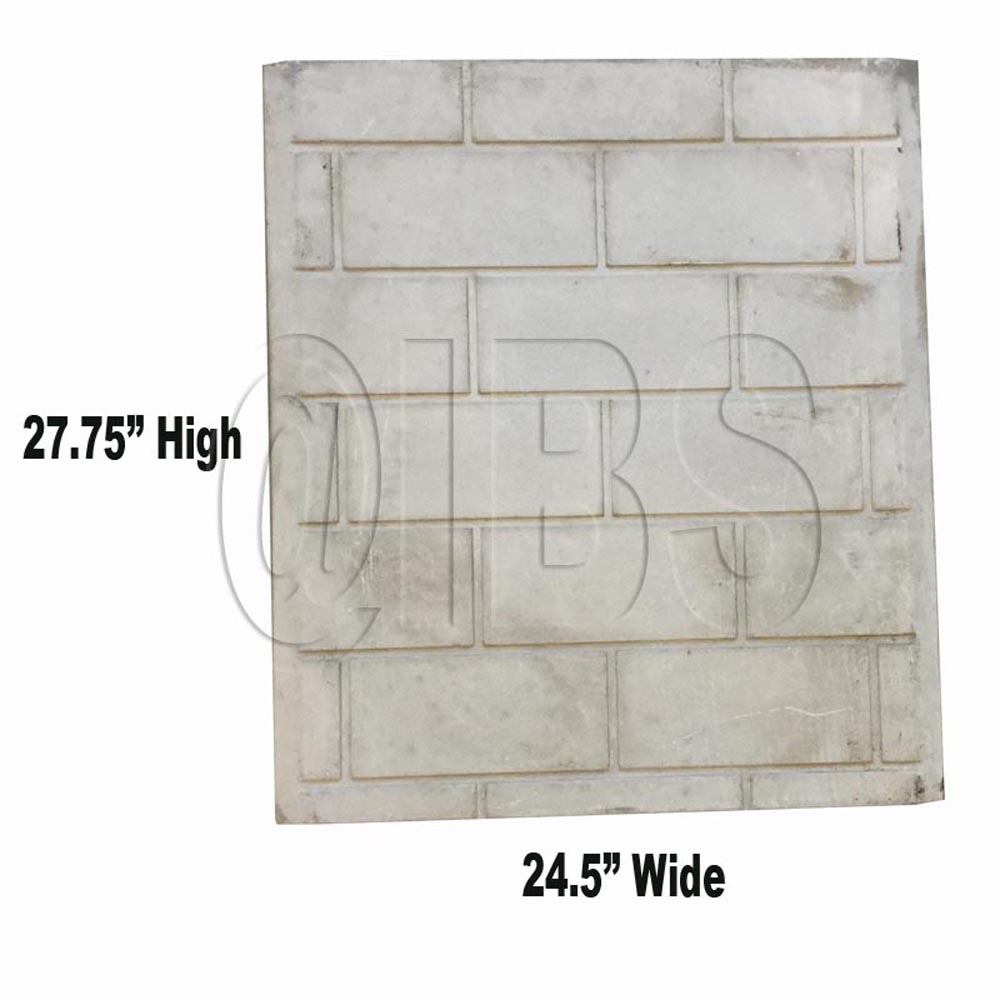 052857K Firebrick Back Assembly Hwb600 MUST SHIP FREIGHT