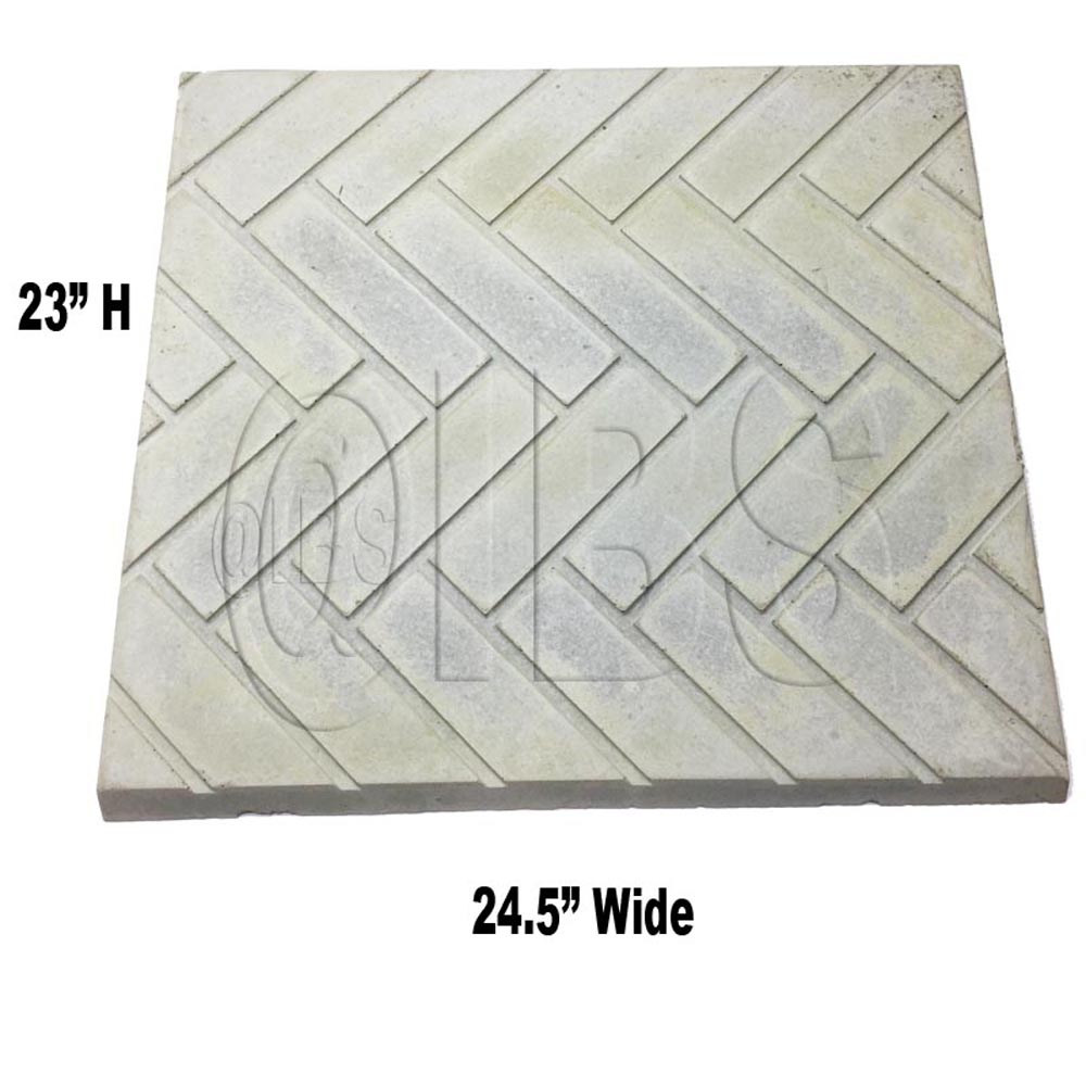 20004165 Shr36 Back Brick Herringbone