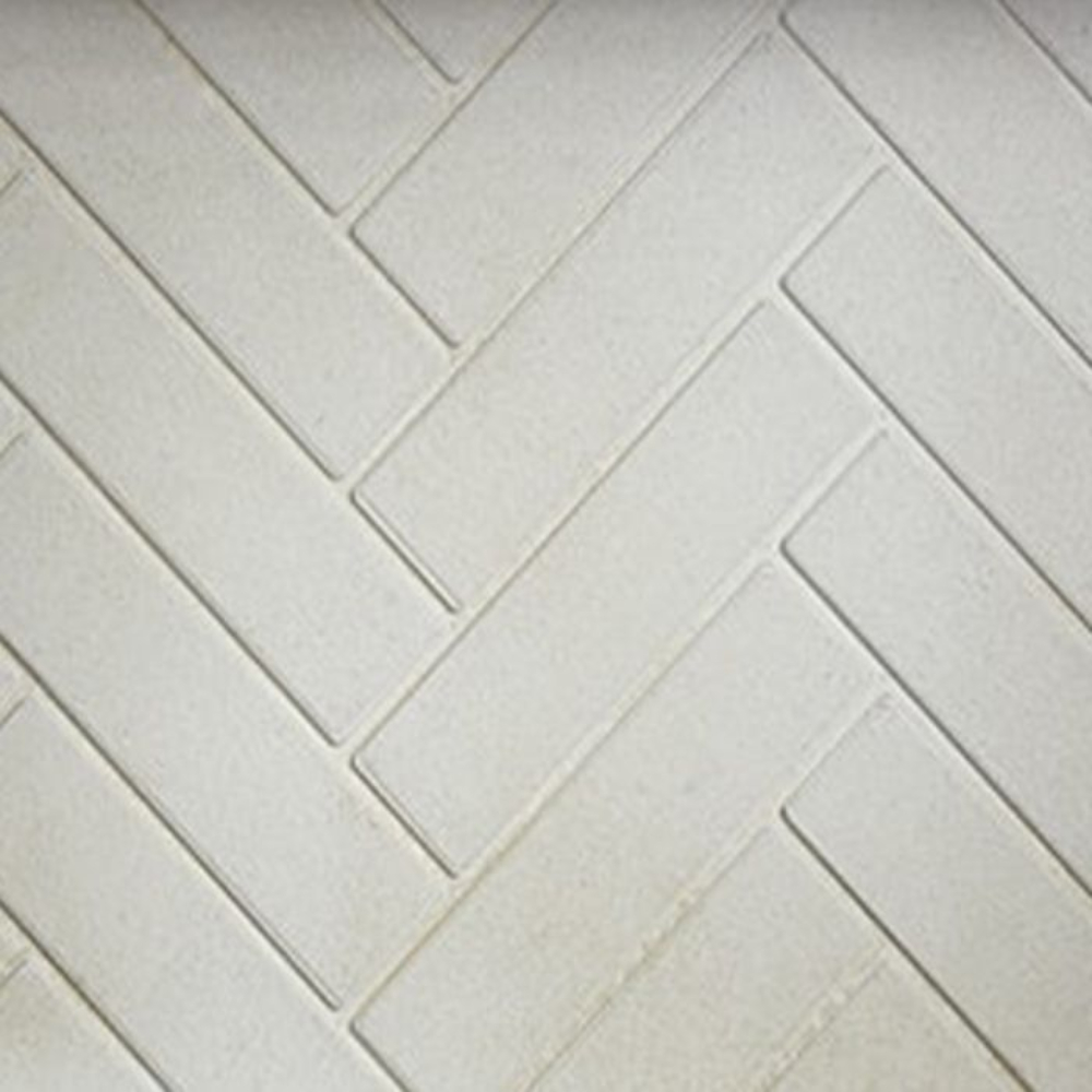 90983MON Natural Gray Herringbone Brick Refractory Extensions