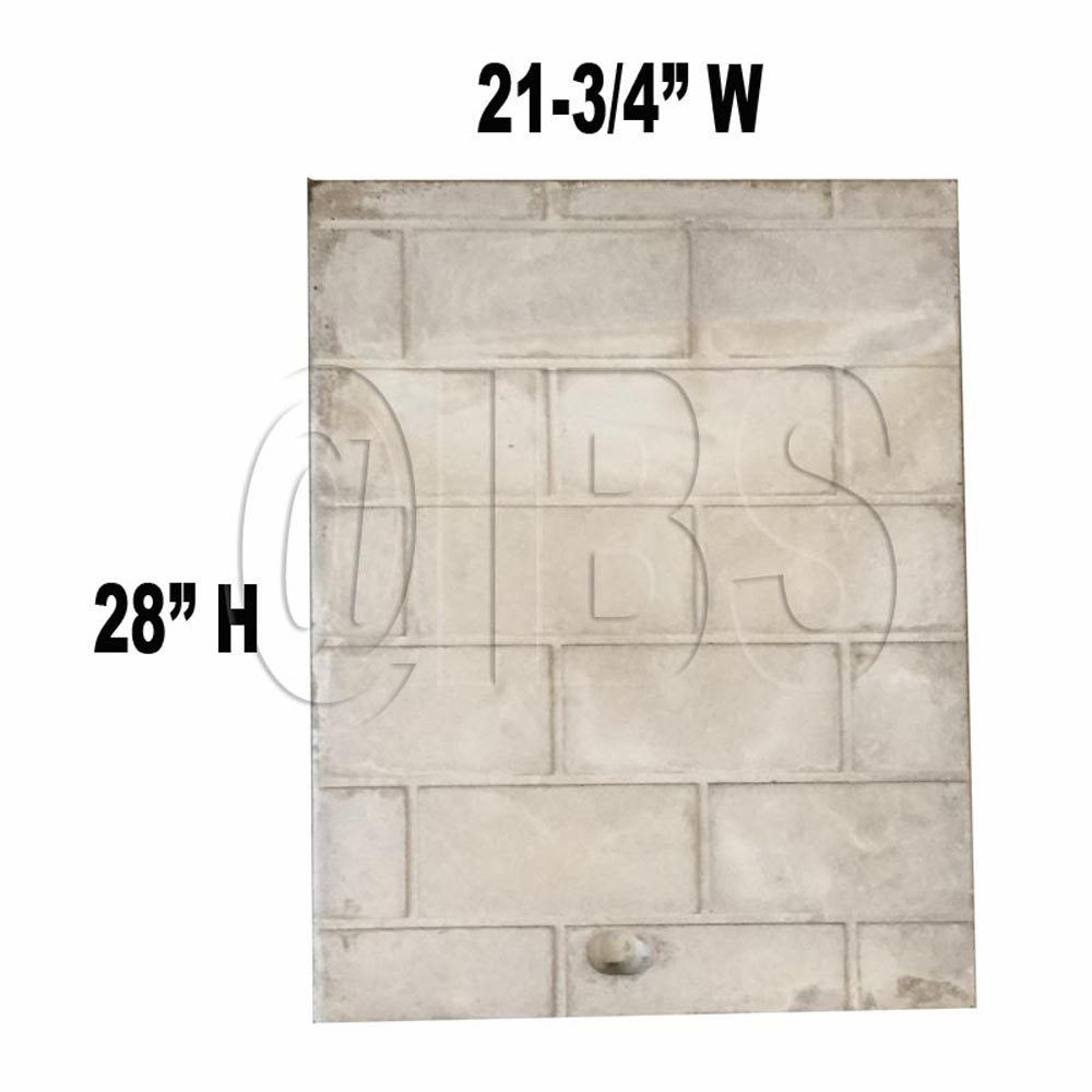 050448K Firebrick Left Refractory Hwb600/700 MUST SHIP FREIGHT