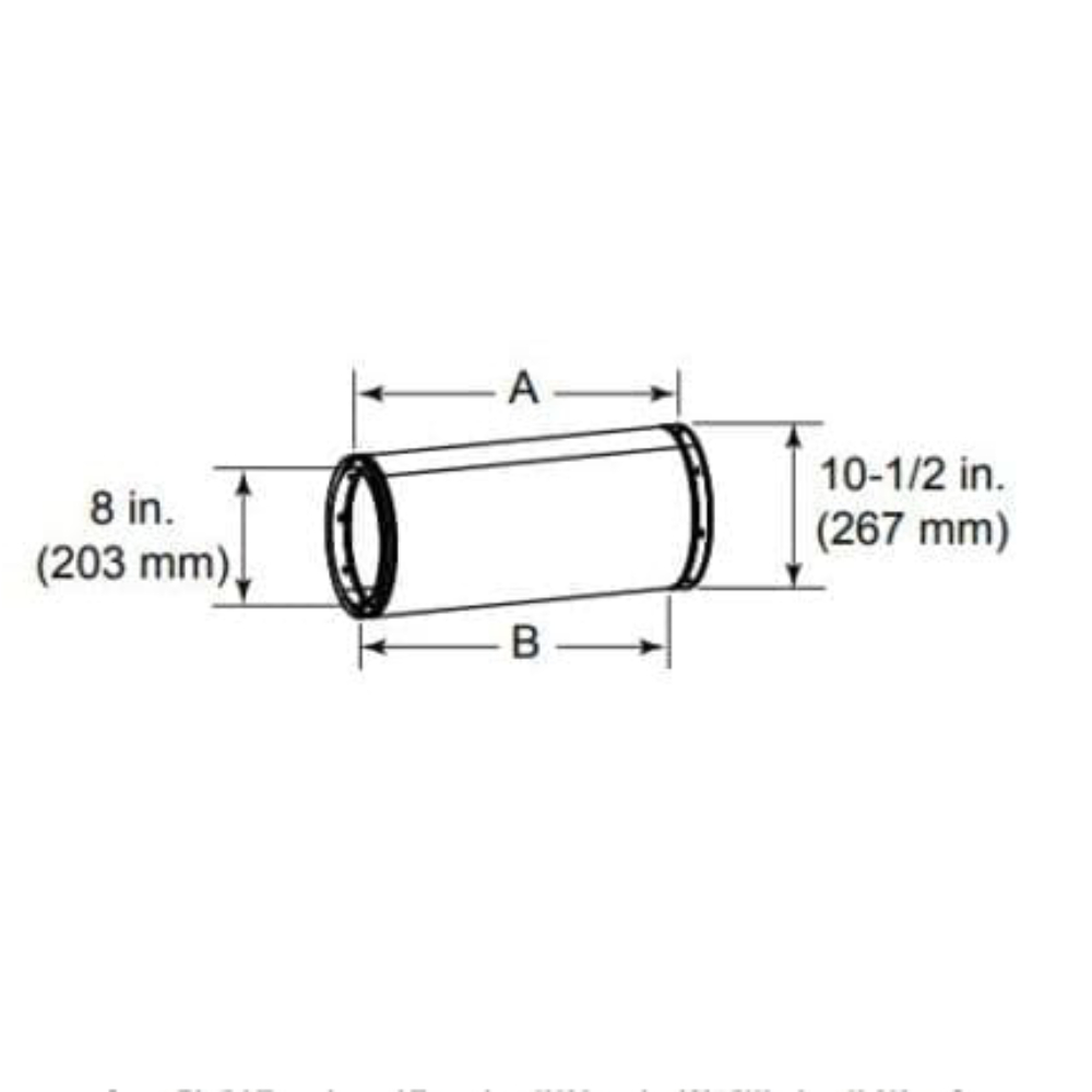 37040MON 36 (915mm) Pipe Section SL300 Series